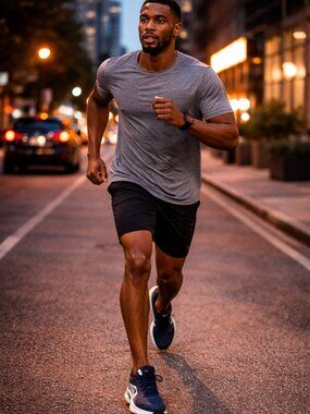 Hoka One One Clifton 7 Wide Running Shoes – Men’s Size 13 (2E) Blue/Green